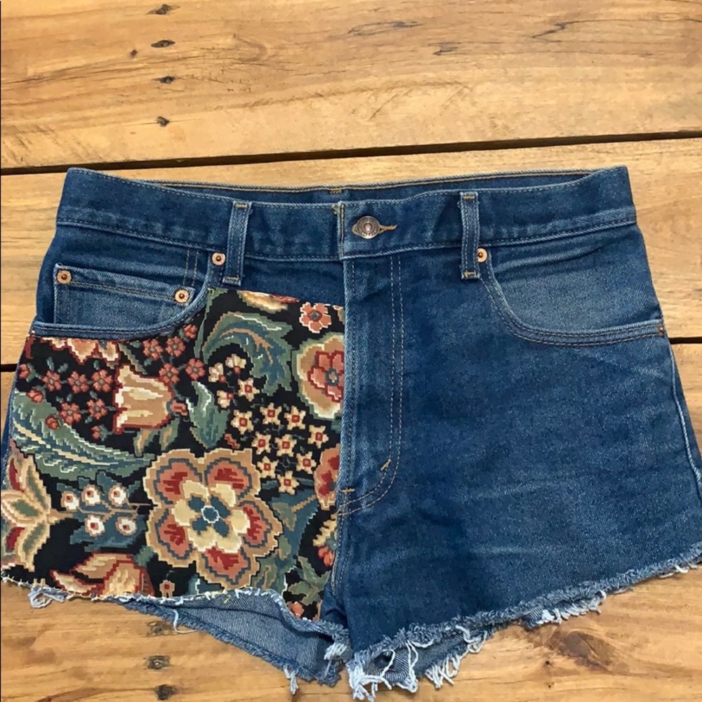 Handmade vintage Levi cutoffs